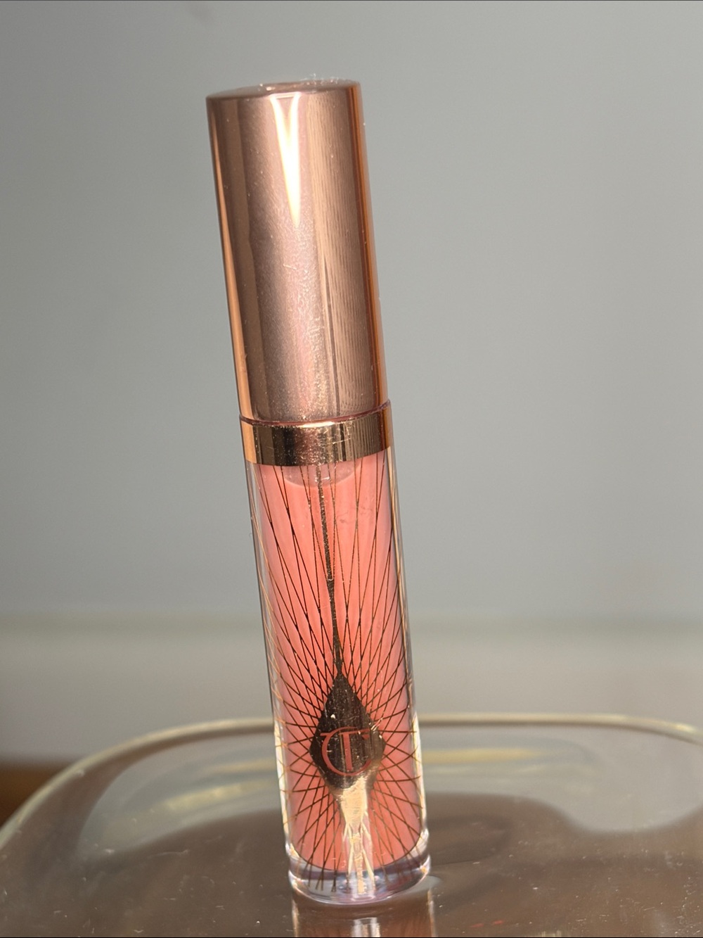Charlotte Tilbury Pink Cream Lip Gloss Pillowtalk
